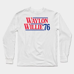 Waylon and Willie '76 Long Sleeve T-Shirt